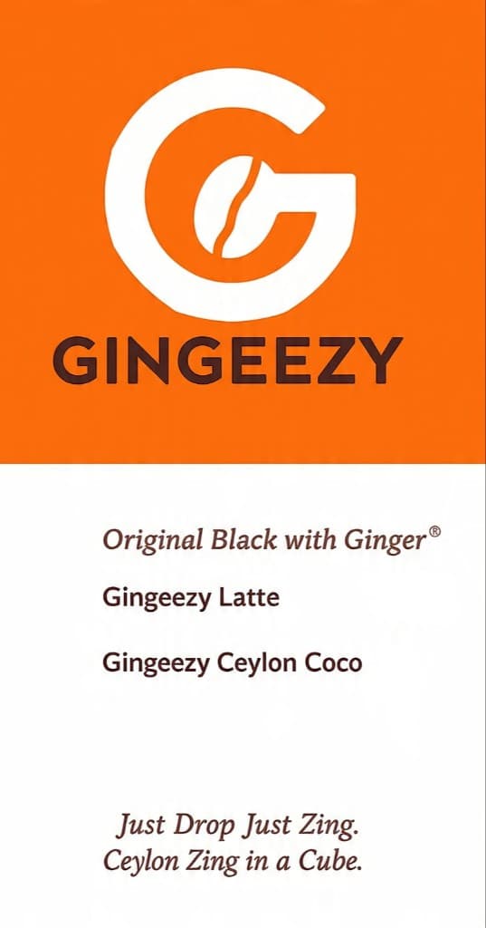 GINGEEZY brand card